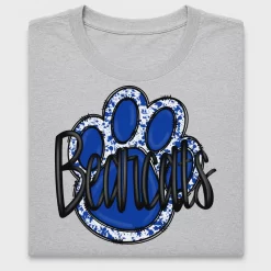 Bulldog Paw Print DTF Transfer