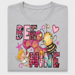 Be Mine Bee Valentine DTF Transfer