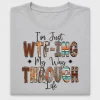 Cowgirl Western Sassy DTF Transfer