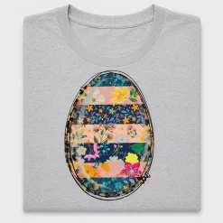 Floral Easter Egg DTF Transfer