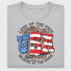 USA Land of the Free DTF Transfer