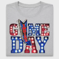 Retro Indians Game Day DTF Transfer