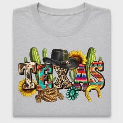 Western Texas DTF Transfer Design