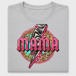 Mama Lightning Leopard DTF Transfer