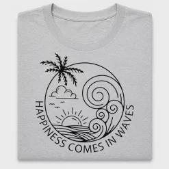 Happiness Comes in Waves DTF Transfer