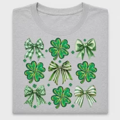 St. Patrick's Day Coquette Bows DTF Transfer