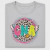 Retro Slay Leopard Smiley DTF Transfer