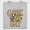 Gold Cheer Game Day DTF Transfer