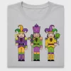 Mardi Gras Nutcracker DTF Transfer