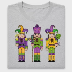 Mardi Gras Nutcracker DTF Transfer