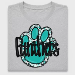 Panthers Paw Print DTF Transfer