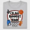Basketball Biggest Fan DTF Transfer