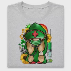 Nurse Gnome St. Patrick's Day DTF Transfer