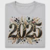 Black Gold 2025 New Year DTF Transfer