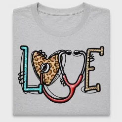 Nurse Love Stethoscope DTF Transfer