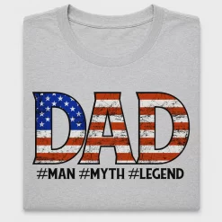 Dad Man Myth Legend DTF Transfer