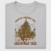 Rockin Around Western Christmas Tree DTF Transfer