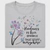 Kindness Is Free Dandelion DTF Transfer