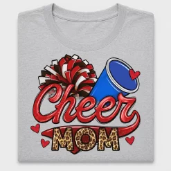 Cheer Mom Leopard DTF Transfer