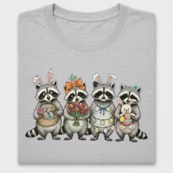 Easter Raccoon DTF Transfer