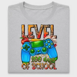 100 Days of School Gaming DTF Transfer