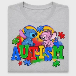 Autism Awareness Puzzle Characters DTF Transfer