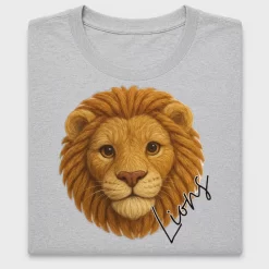Watercolor Lion Head DTF Transfer