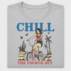 Retro Fourth of July Bike DTF Transfer
