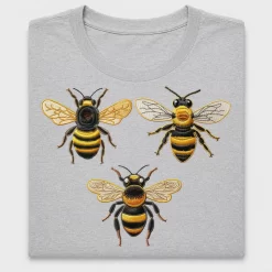 Vintage Bee Illustration DTF Transfer