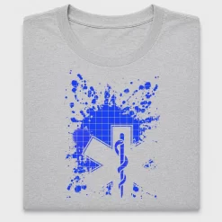 EMS Star of Life Splatter DTF Transfer