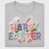 Happy Easter Bunny Typography DTF Transfer