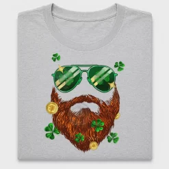 St. Patrick's Day Bearded Man DTF Transfer