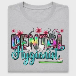Dental Hygienist Rainbow DTF Transfer