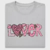 Retro Lover Leopard Heart DTF Transfer