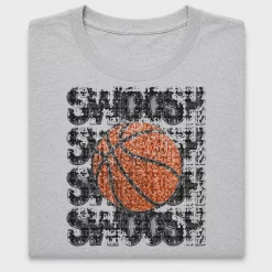 Swoosh Season Basketball DTF Transfer