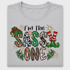 Sassy Elf Christmas DTF Transfer
