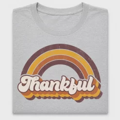 Retro Thankful Rainbow DTF Transfer