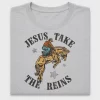 Jesus Take The Reins Western DTF Transfer