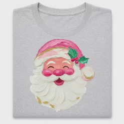 Retro Santa Face DTF Transfer