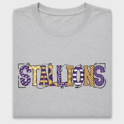 Stallions Doodle DTF Transfer