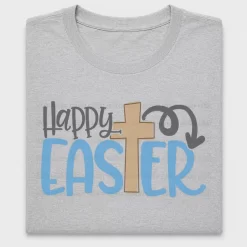 Happy Easter Cross DTF Transfer