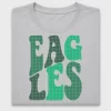 Groovy Eagles Stacked Letters DTF Transfer