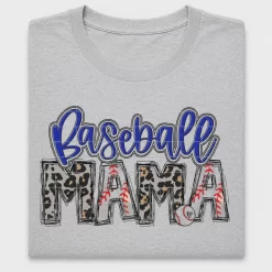 Baseball Mama Leopard DTF Transfer
