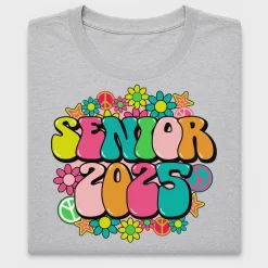Groovy Class of 2025 Senior DTF Transfer