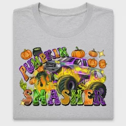 Halloween Monster Truck Smasher DTF Transfer