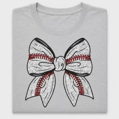 Baseball Bow DTF Transfer