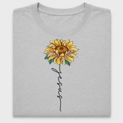Faith Sunflower DTF Transfer