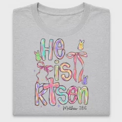 He Is Risen Easter DTF Transfer