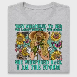 I Am The Storm Sunflower DTF Transfer