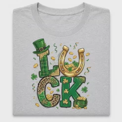 Lucky Shamrock St Patrick's Day DTF Transfer